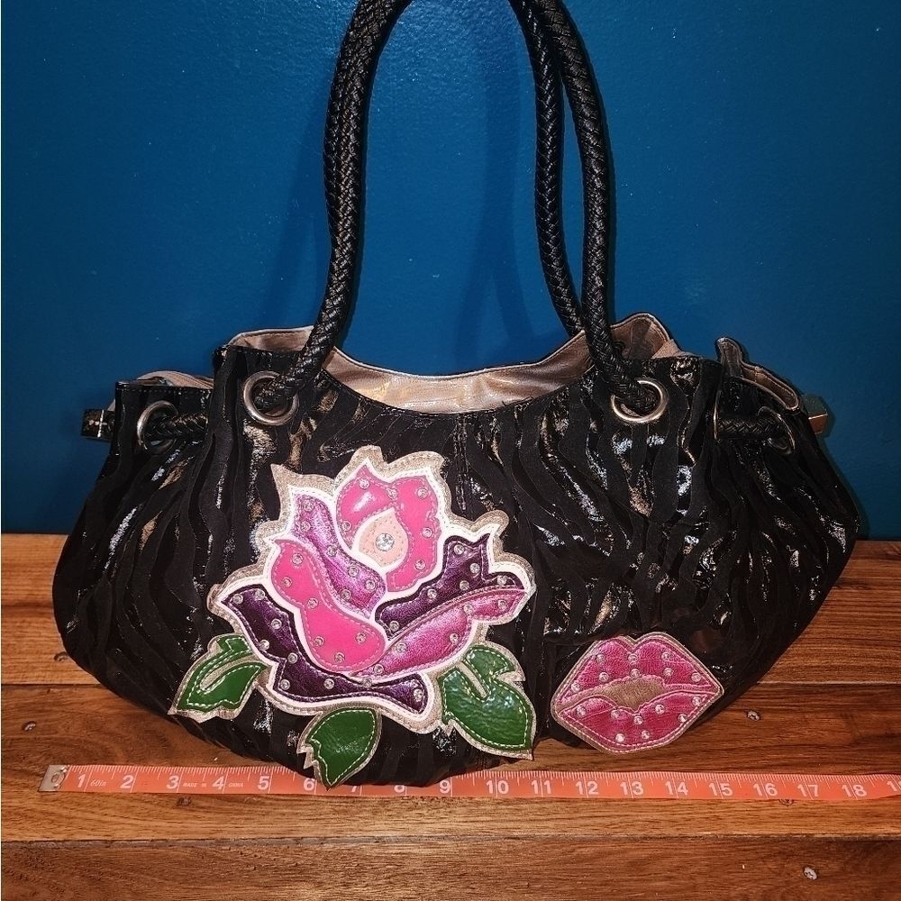 Y2k Lip and Rose Handbag​